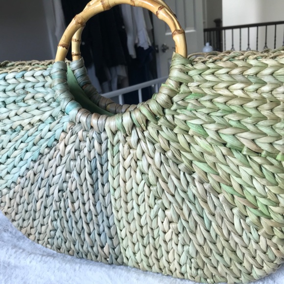 Summer straw bag - Picture 3 of 5